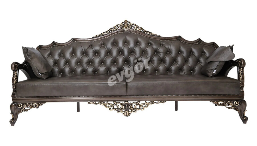 Asalet Klasik Üçlü Koltuk