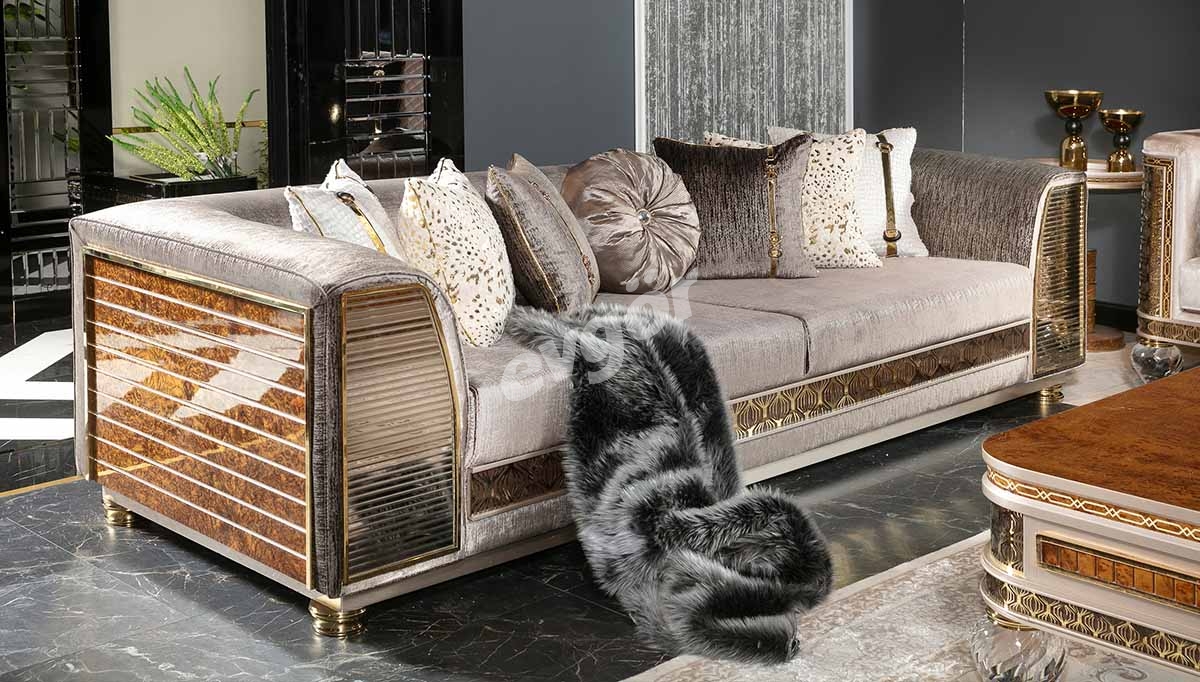 Aspendos Luxury Sofa Set - Thumbnail
