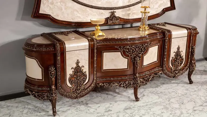 Asya Ceviz Klasik TV Ünitesi - 2