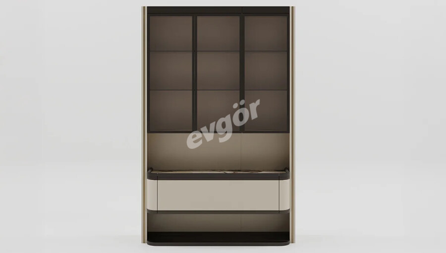 Aura Modern Büyük Ünite Kitaplık Modül