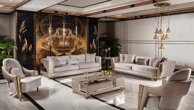 Aventa Luxury Sofa Set - Thumbnail