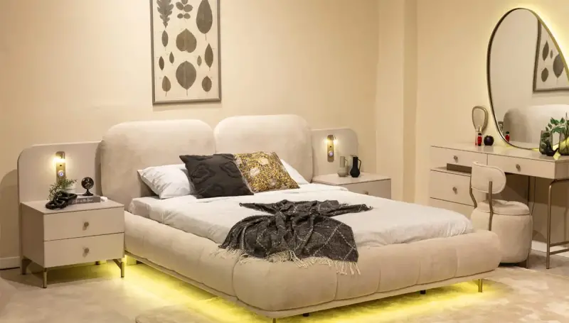 Ayla Dilimli Modern 160x200 Karyola 