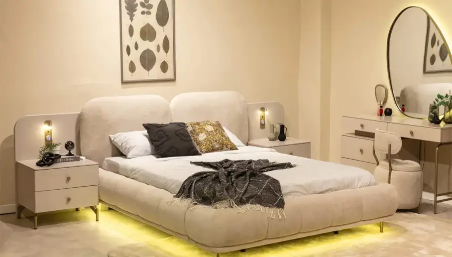 Ayla Dilimli Modern 160x200 Karyola - 1