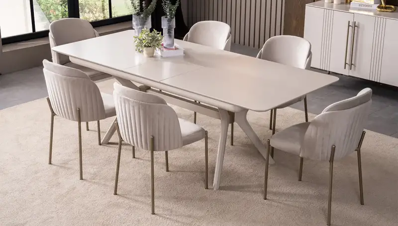 Ayla Modern Açılır Yemek Masası 