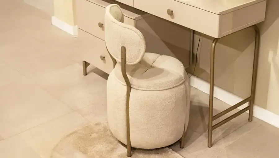 Ayla Sırt Destekli Modern Puf - 1