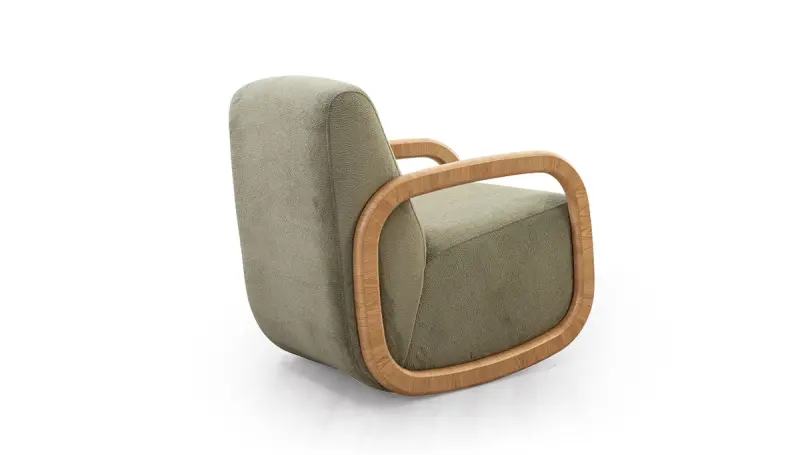 Babil Yeşil Sallanan Berjer - 4