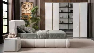 Badem Modern Yatak Odası - Thumbnail