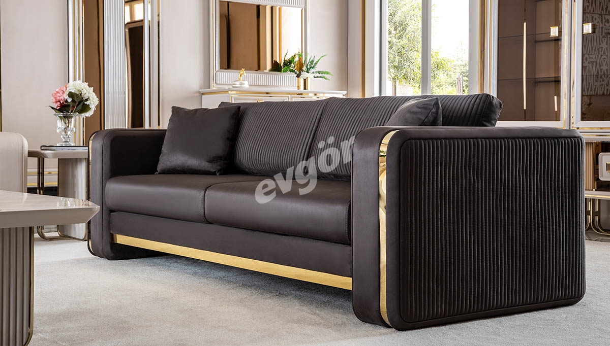 Barcelona Luxury Sofa Set - Thumbnail