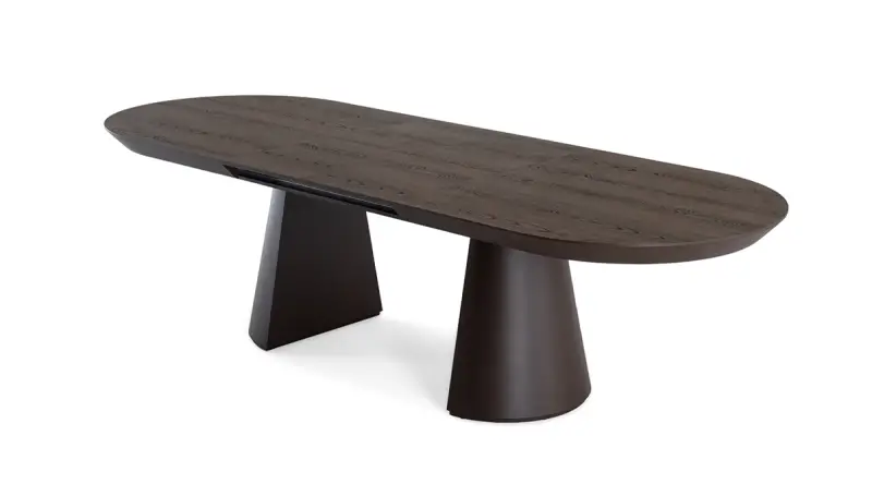 Barlas Ceviz Oval Masa - 3