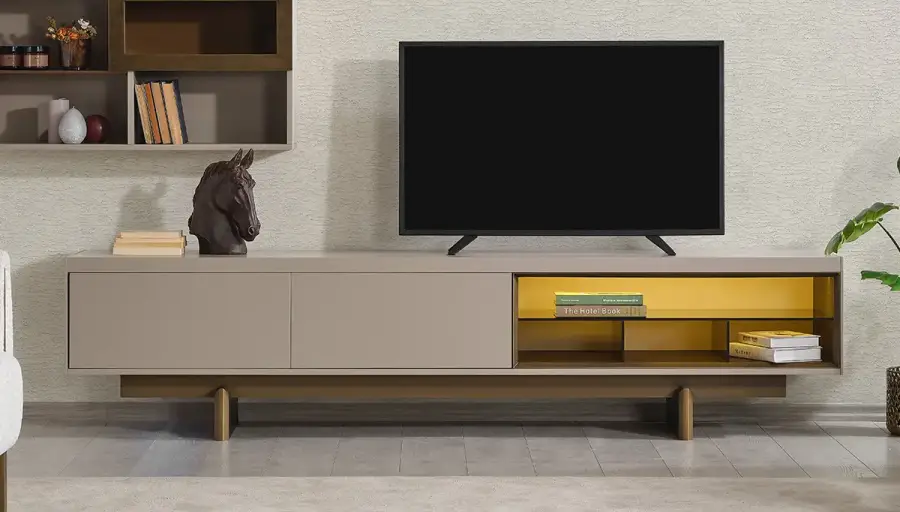 Begonvil Krem Modern Tv Ünitesi - 2