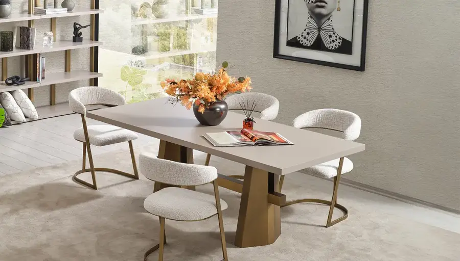 Begonvil Krem Modern Yemek Odası - 2