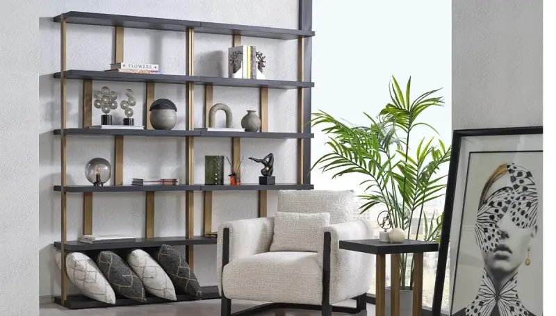 Begonvil Modern Kitaplık 