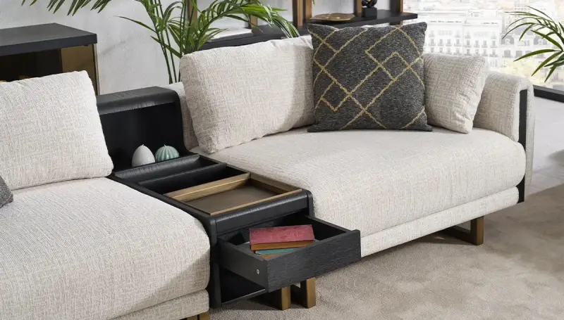 Begonvil Modern Kitaplık Ara Modül 