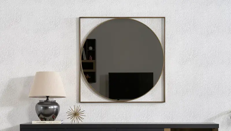 Begonvil Modern Konsol Aynası 