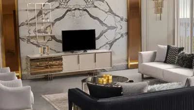 Bergama Luxury Sofa Set - Thumbnail