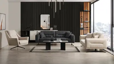 Berran Modern Sofa Set - Thumbnail