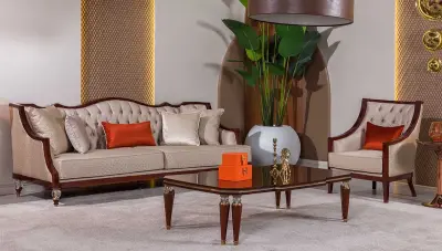Biyanka Luxury Sofa Set