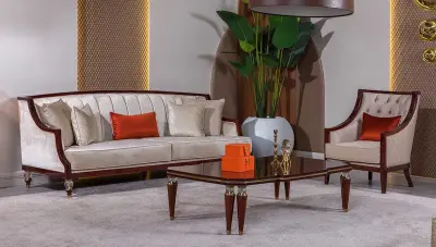 Biyanka Luxury Sofa Set - Thumbnail