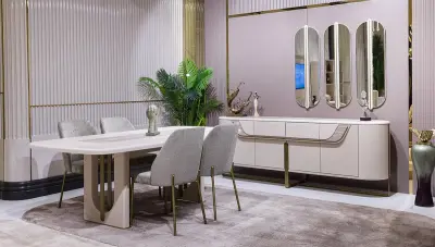 Braga Modern Dining Room - Thumbnail