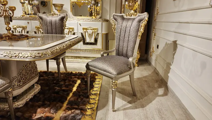 Brilliant Krem Klasik Sandalye - 1