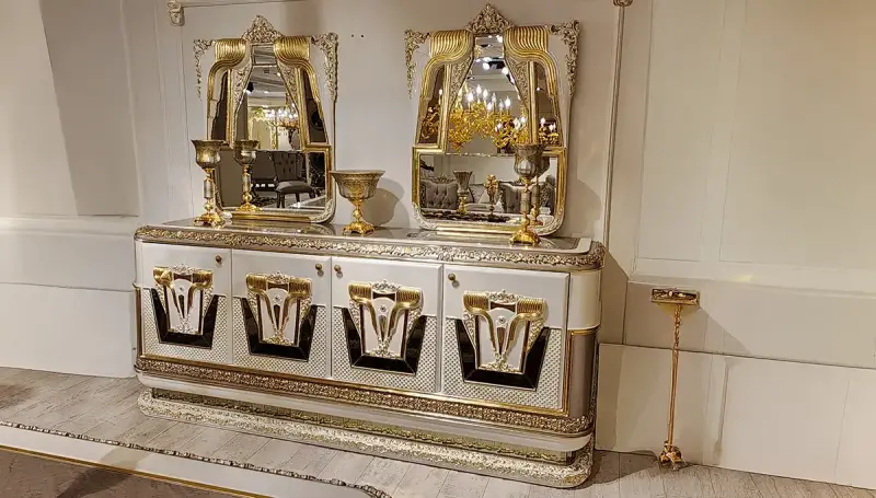 Brilliant Krem Klasik Yemek Odası - 5