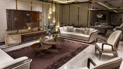 Carmena Luxury Sofa Set - Thumbnail