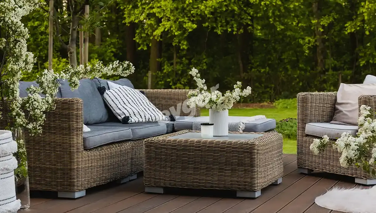 Clif Rattan Seating Group