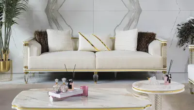 Cunda Luxury Sofa Set - Thumbnail