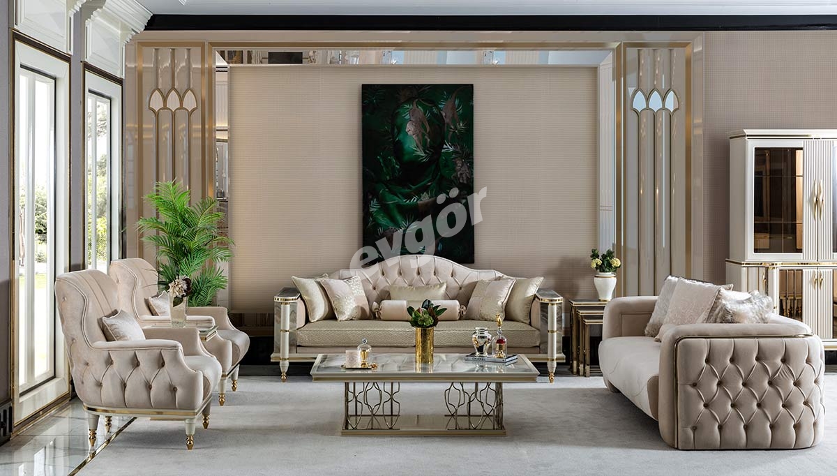 Diamond Luxury Sofa Set - Thumbnail