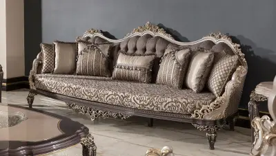 Dolmabahce Classic Sofa Set - Thumbnail