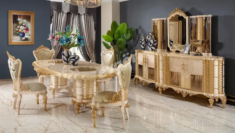 Dolmabahçe Krem Avangarde Yemek Odası - 2