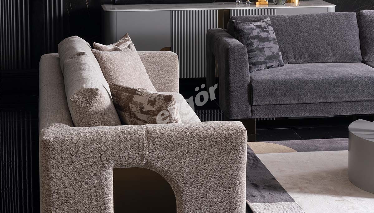 Dorente Modern Sofa Set - Thumbnail