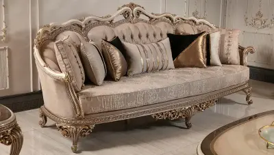 Eftelya Classic Sofa Set - Thumbnail
