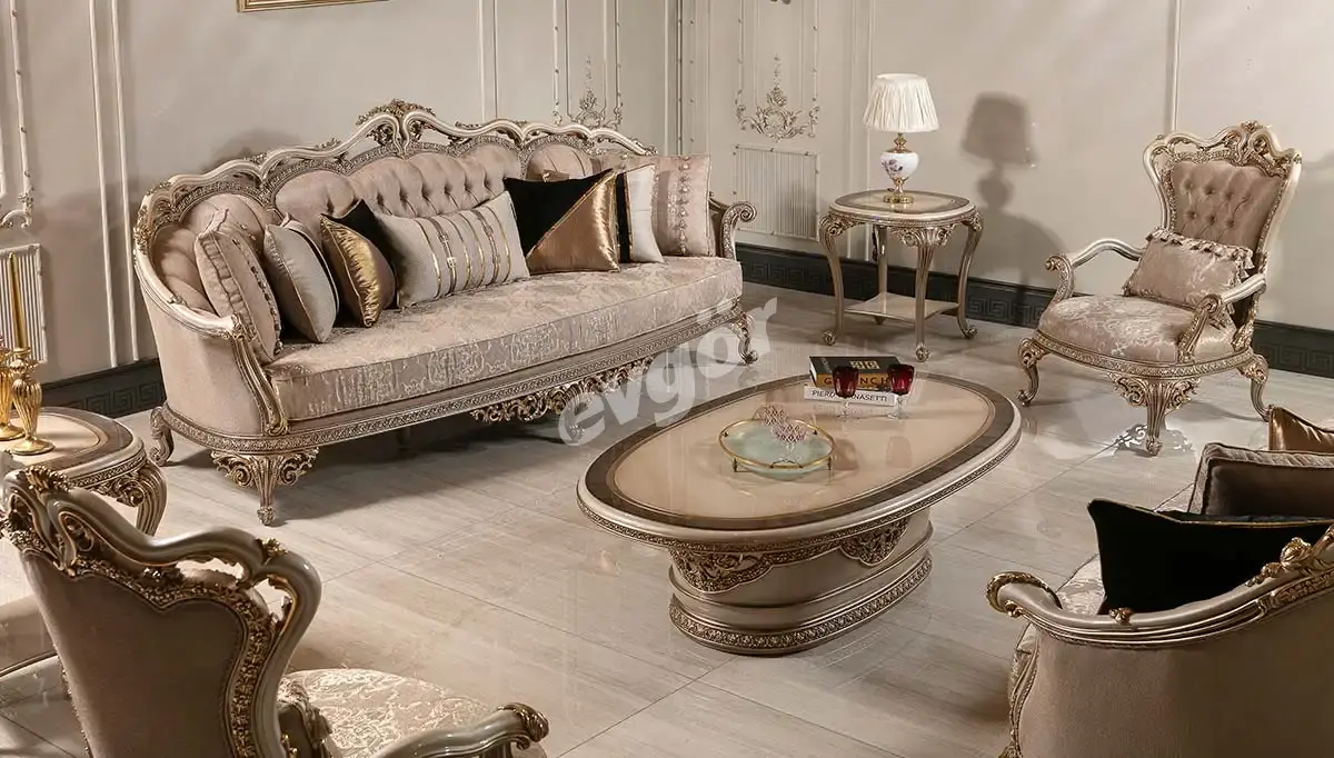 Eftelya Classic Sofa Set
