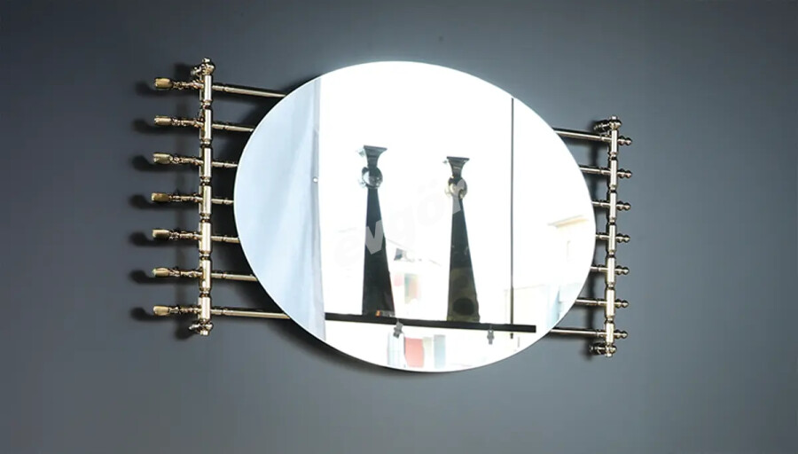 Elegan Gold Banyo Aynası