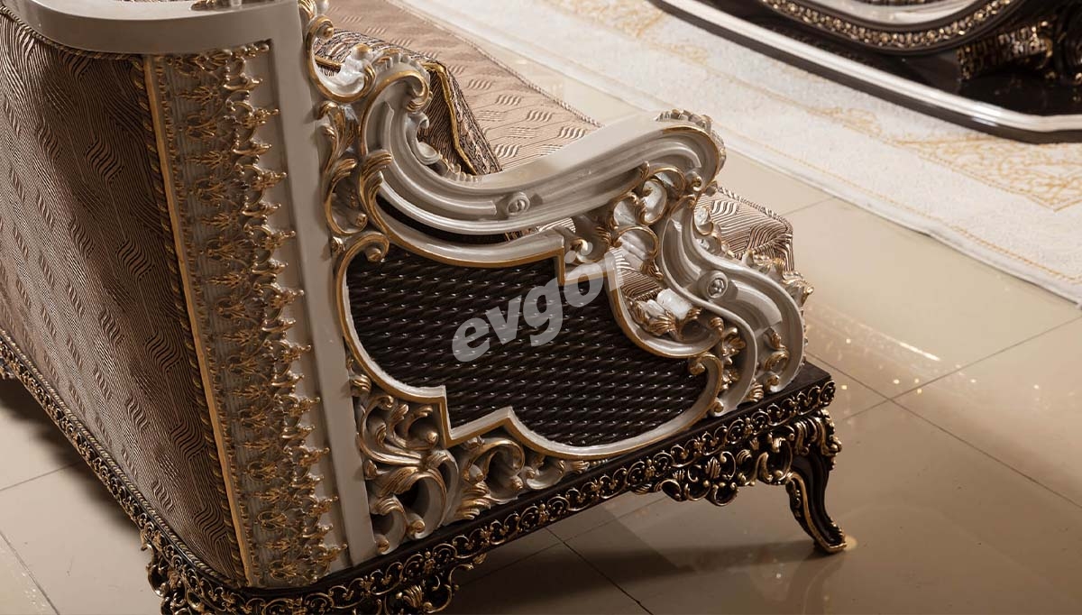 Elizabeth Klasik Üçlü Koltuk - 2