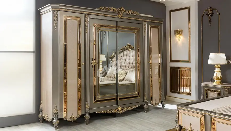 Emirgan Gri Avangarde Yatak Odası - 6