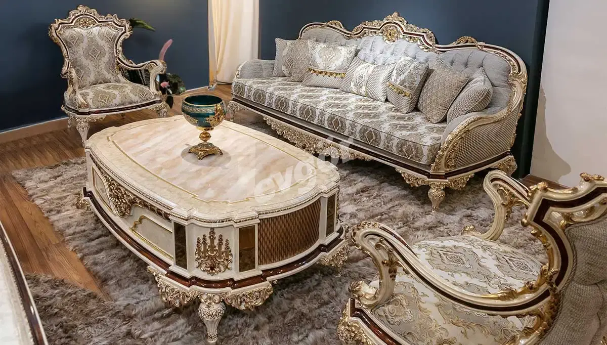 Empire Classic Sofa Set Evgor Furniture