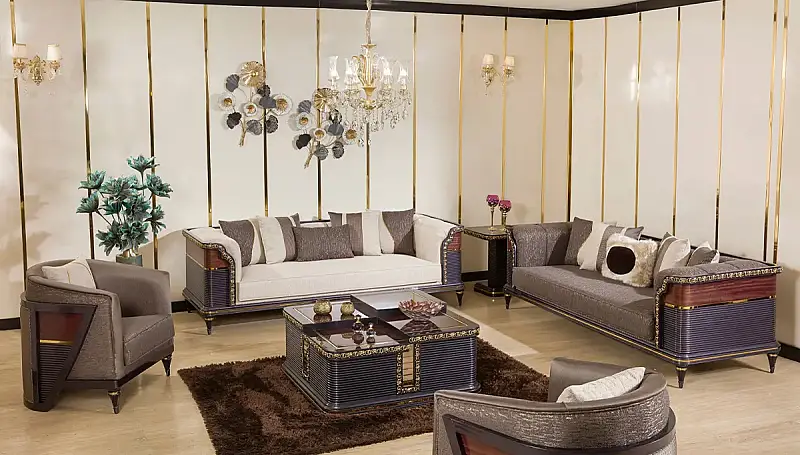 Aden Avant-garde Sofa Set - 1