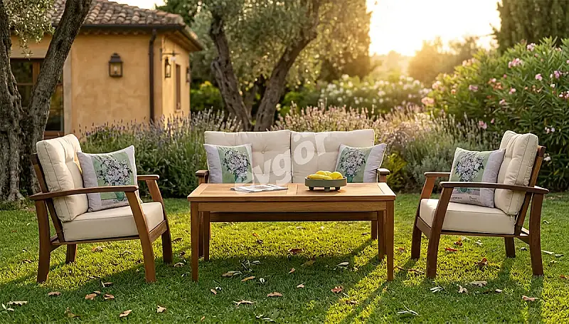 Akasya Garden Table Set