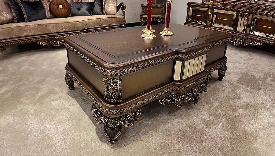 Aledo Walnut Avangarde Coffee Table - 1