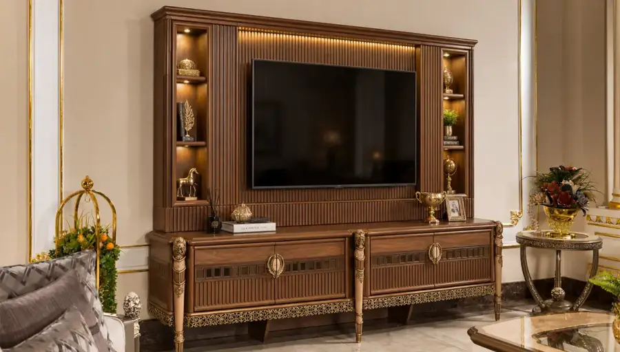 Alin Wooden TV Unit - 1