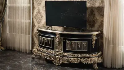 Altay Black Classic TV Unit - 1