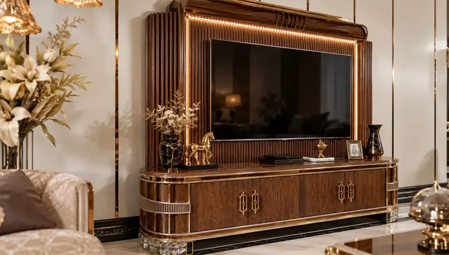 Arden Wooden TV Unit - 2