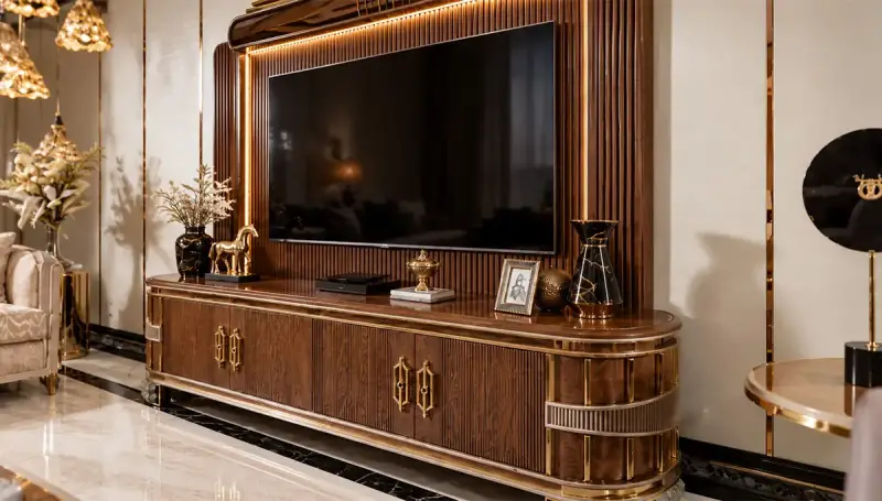 Arden Wooden TV Unit - 3