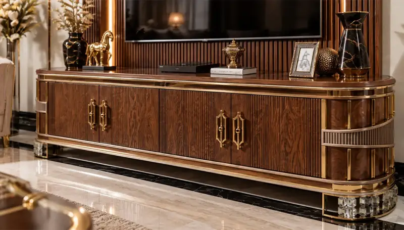 Arden Wooden TV Unit - 4
