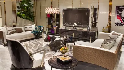 Aren Luxury Sofa Set - 3