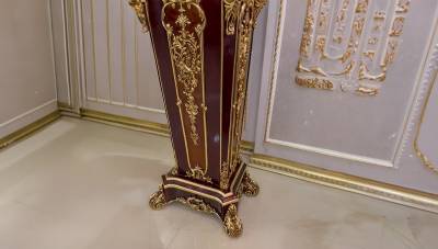 Arianna Walnut Classic Standing Clock - 5