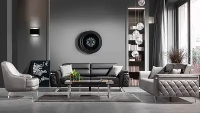 Armani Modern Sofa Set - 1