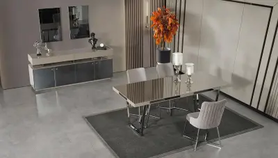 Armani Modern Dining Room - 3
